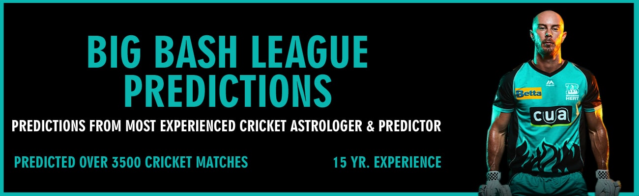 BBL T20 Predictions